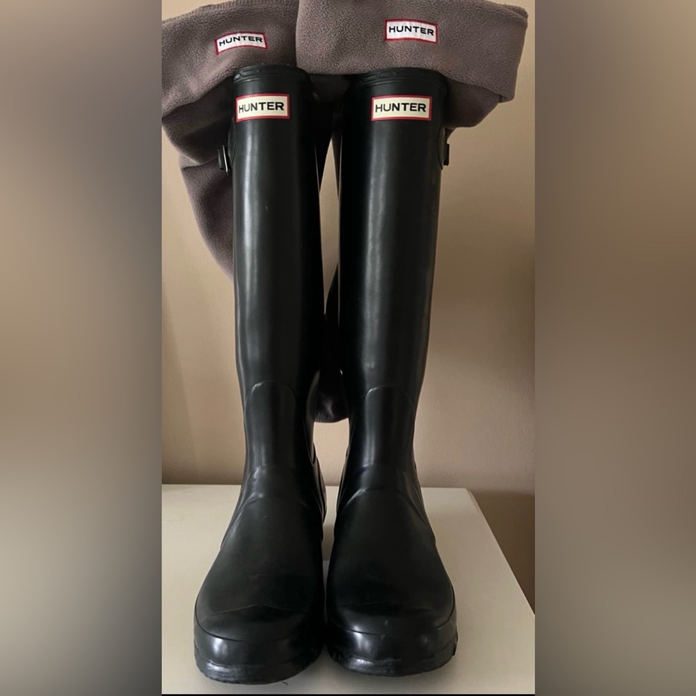 Hunter Classic Black Rain Boots